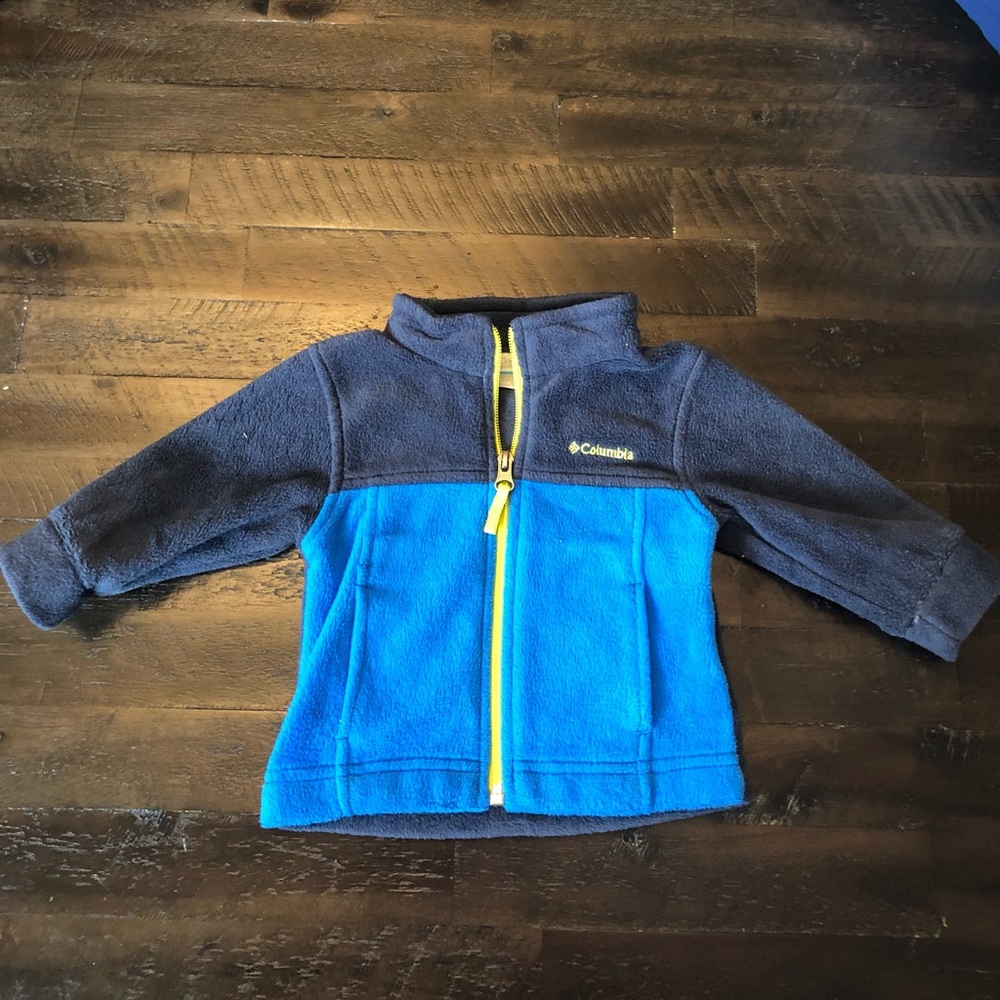 Infant Columbia zip up fleece